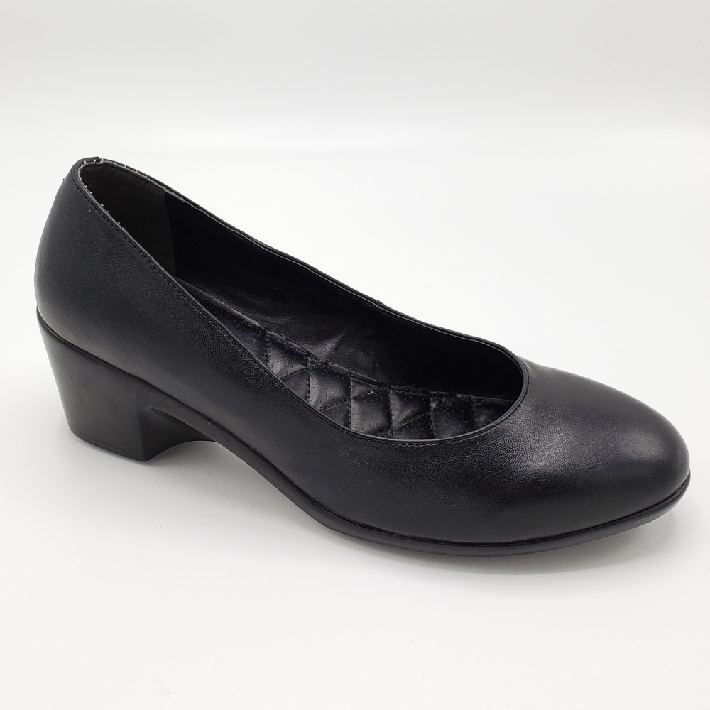Genuine Grip Leather Slip Resistant Dress Pumps 10
